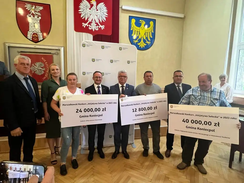 Wsparcie kolejnych inicjatyw lokalnych w gminie Koniecpol